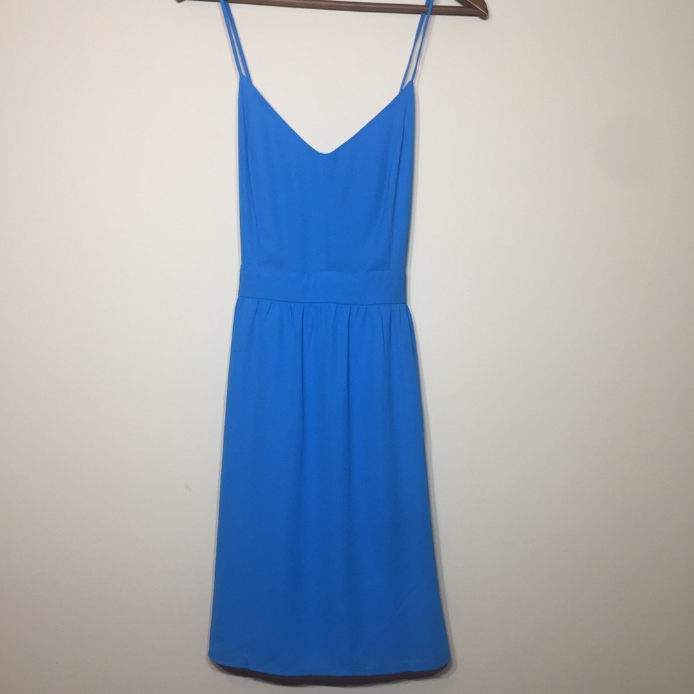 Cool Blue Fab’rik Spaghetti Strap Dress